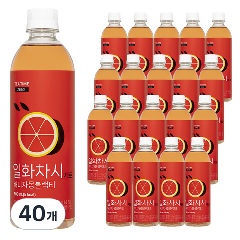 Read more about the article 일화차시 제로 허니자몽 블랙티 500ml, 40개 – 상품 소개와 리뷰