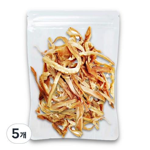 바다모아 바베큐 오징어 페스츄리 오징어, 100g, 5개