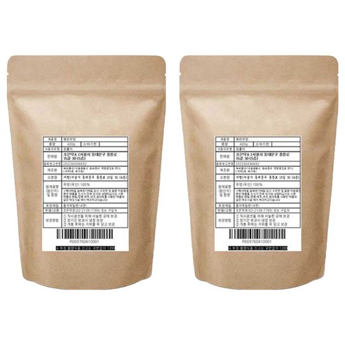 조은약초 볶은 우엉차, 400g, 1개입, 2개