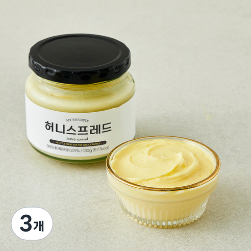 허니 스프레드, 130g, 3개
