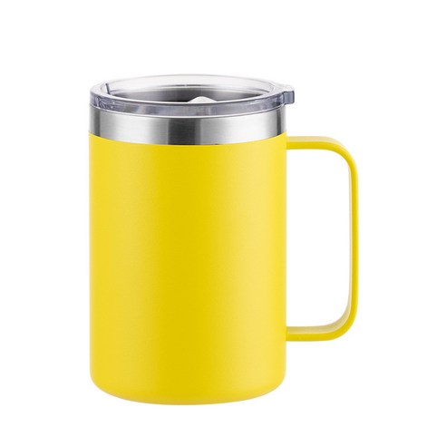 워터하마 비비드 텀블러 머그컵 480ml, 옐로우, 1개