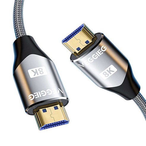 디지지 HDMI V2.1 UHD 8K 케이블, 2m, 1개