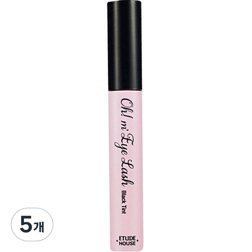 에뛰드하우스 오 마이 래쉬 쌩얼 카라 7ml, 6호 블랙틴트, 5개