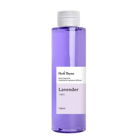 허브타임 리필 디퓨저, 라벤다, 130ml, 1개