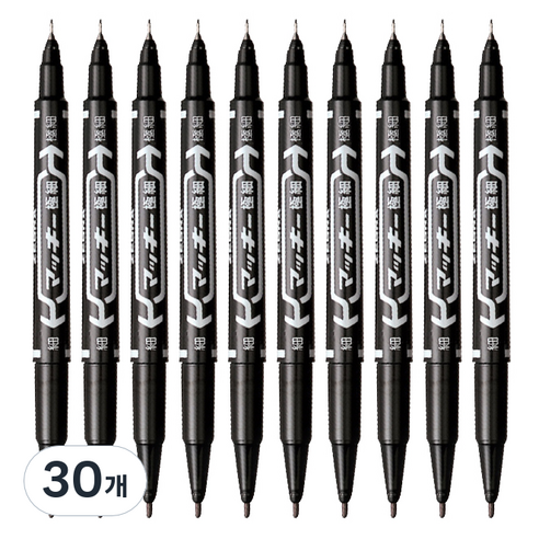 제브라 맥키엑스트라파인 MO-120-MC-BK, 1색, 30개