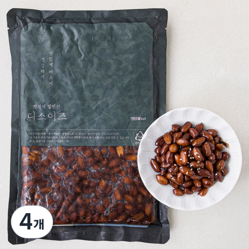 디스이즈 땅콩조림, 1kg, 4개