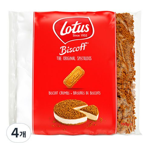 로투스 비스코프 크럼블, 750g, 4개