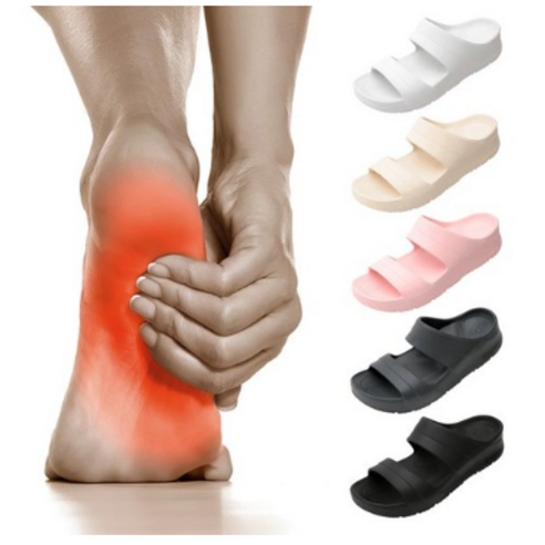 발끝에서 시작되는 행복, 신미사 족저근막 미끄럼방지 발편한 슬리퍼