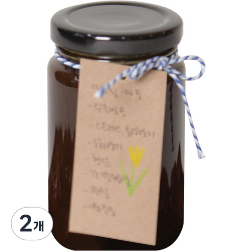 노랑튤립 대추청, 250ml, 2개
