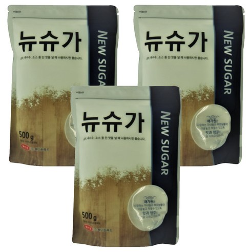 해가원 뉴슈가, 500g, 3개