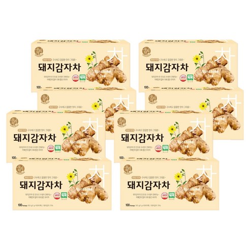 우리차 돼지감자차, 1g, 100개입, 8개