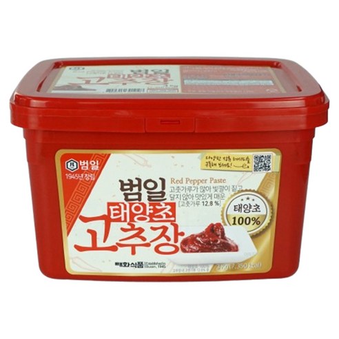 범일 태양초 고추장, 3kg, 1개