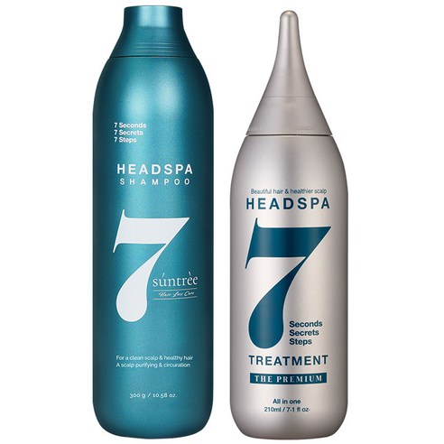 헤드스파7 썬트리 샴푸 300ml + 트리트먼트 더 프리미엄 210ml, 1세트