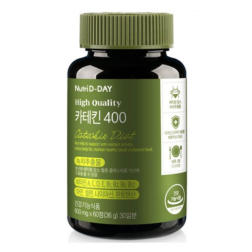 뉴트리디데이 녹차 카테킨 400 35g, 1개, 36g