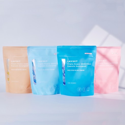 효과적인 세탁을 위한 혁신적인 세제