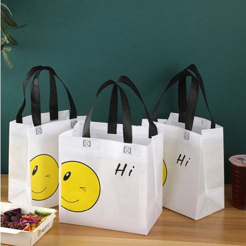 짐 많은 당신에게, 깔끔함과 실용성을 더해줄 마법! 마켓감성 플러스 부직포 컬러 가방