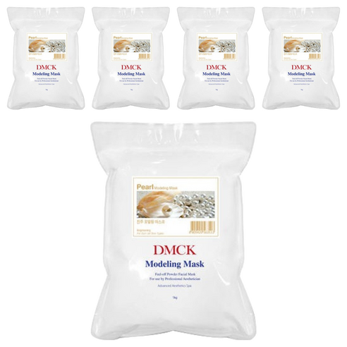 DMCK 진주 모델링 파우더 마스크 1kg, 5개, 1개입