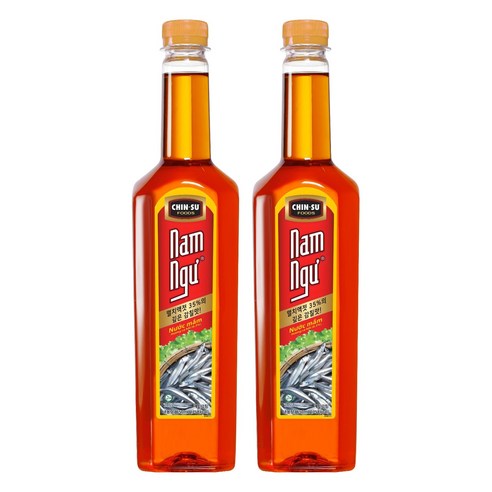 친수 남늑 연어향 피쉬소스, 650ml, 2개