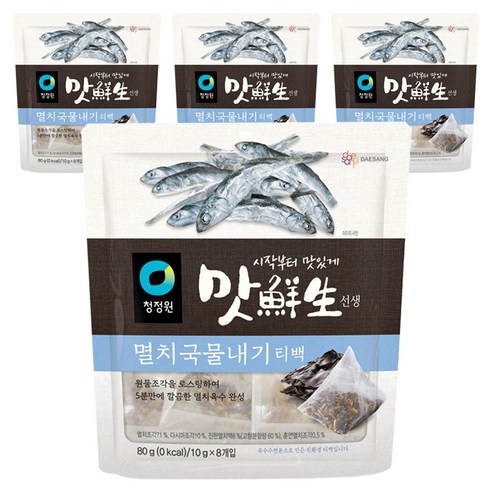 청정원 맛선생 80g, 4개