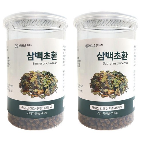 헬로우그린 삼백초환, 260g, 2개