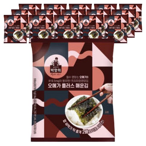 오메가 플러스 매운김, 11g, 16개
