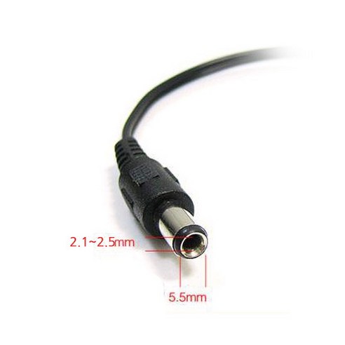 니토 시거잭 케이블 3m, 1개, 블랙