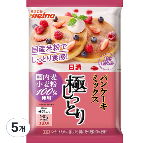 니신 팬케익믹스 고쿠싯토리, 5개, 480g