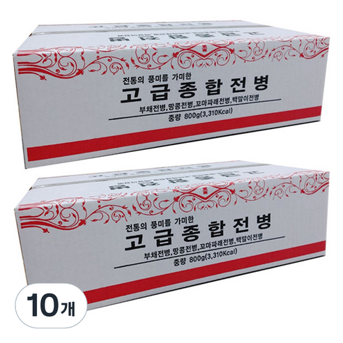 정다운식품 고급 종합 전병, 800g, 10개