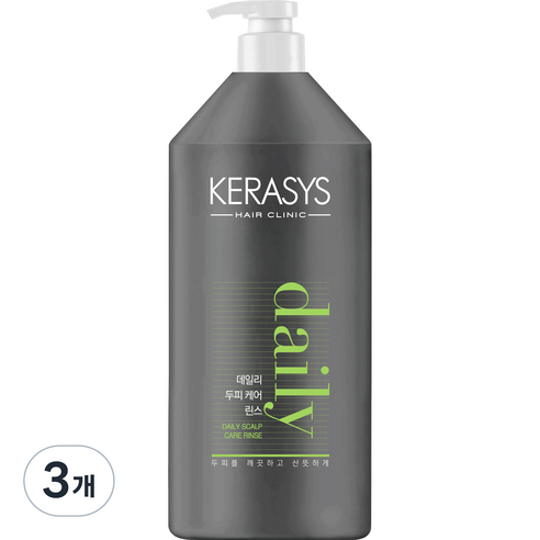 케라시스 데일리 두피케어 린스, 3개, 1.5L