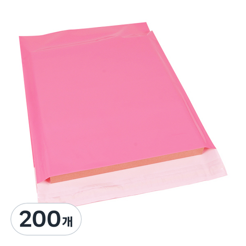 담다 LDPE 택배봉투 피치핑크, 200개