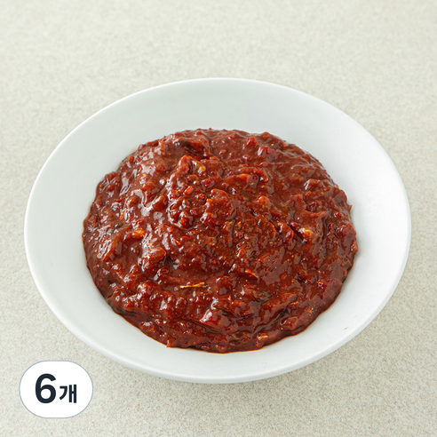 명심정 갈치속젓, 200g, 6개