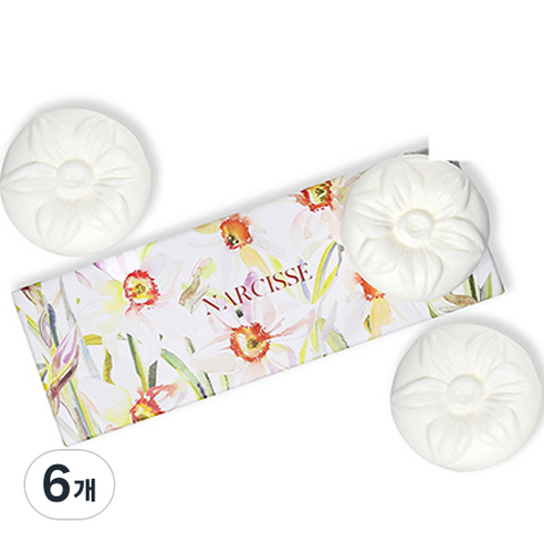 프라고나르 나르시스 게스트 솝, 75g, 6개