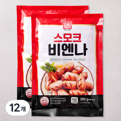 한성기업 스모크 비엔나, 300g, 12개