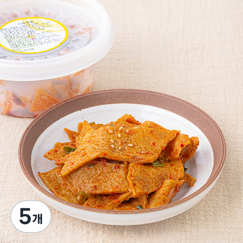 반찬천국 어묵볶음, 200g, 5개