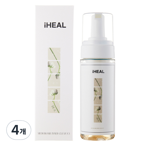 아이힐 이너클린 v3 여성청결제, 4개, 150ml