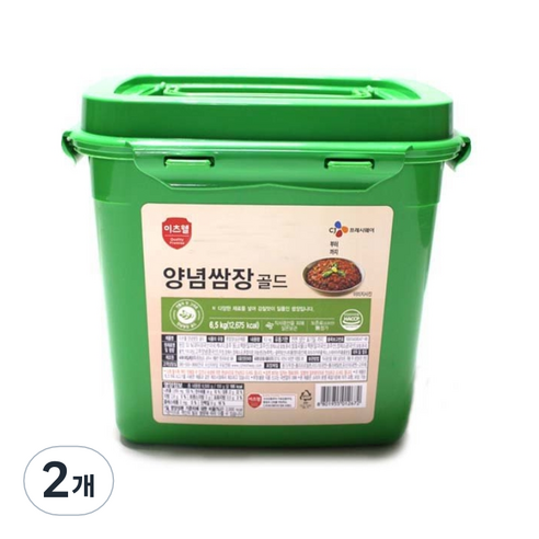 이츠웰 양념 쌈장 골드, 6.5kg, 2개