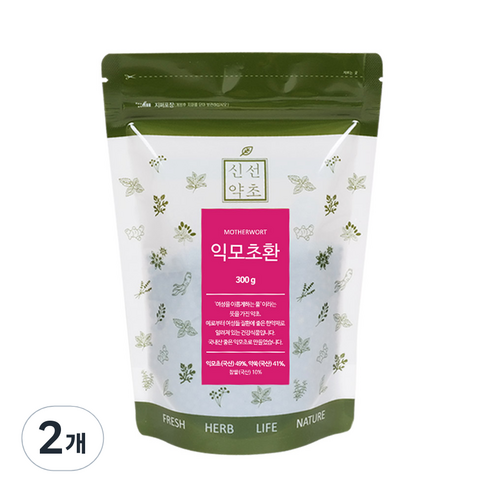 신선약초 익모초환, 300g, 2개