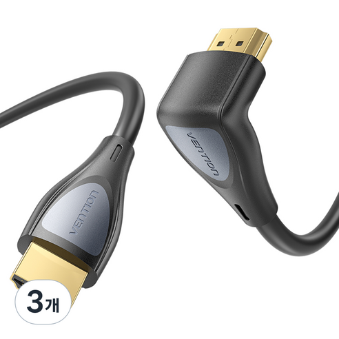 벤션 270도 HDMI V2.0 모니터 케이블, 3개, 1m