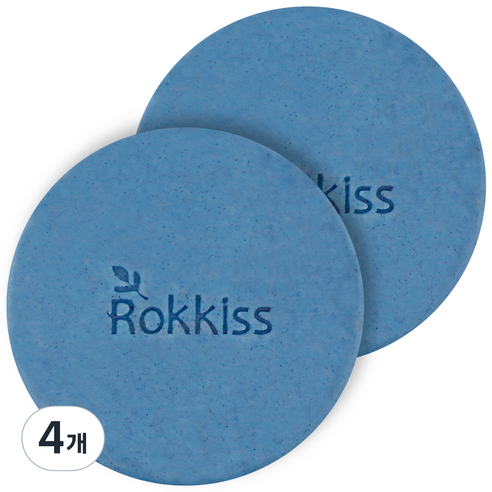 록키스 모낭 어성초 클렌징 비누, 100g, 4개