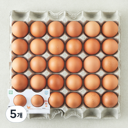 자연애찬 무항생제 특란, 5개, 30구