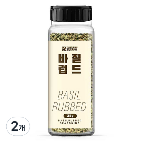 조은약초 바질 럽드, 35g, 2개