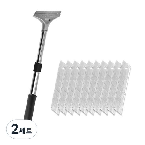 칼트 밀칼 스크래퍼 2단+칼날 10p, 2세트