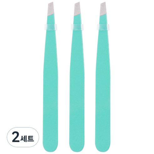 벨로티 스테인리스 고급 정밀 족집게, 6개, 혼합색상