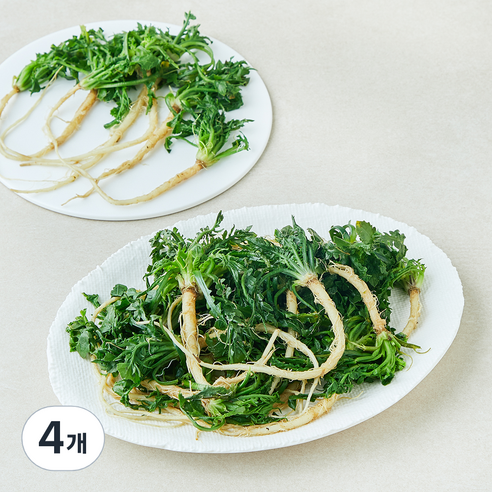 국내산 데친 냉이, 250g, 4개