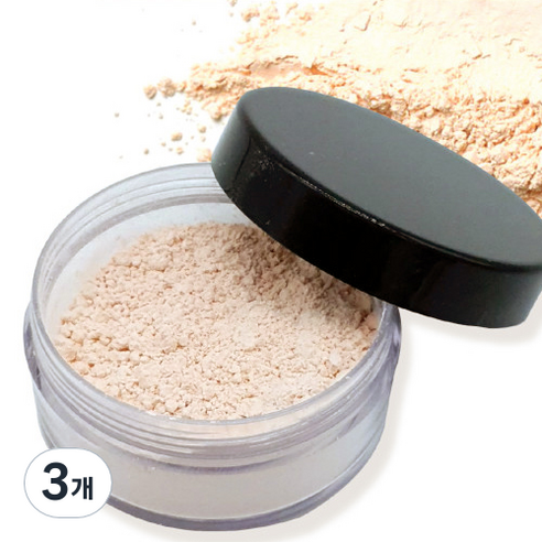 세르고 페이스 파우더 25g, NO 1 누드베이지, 3개