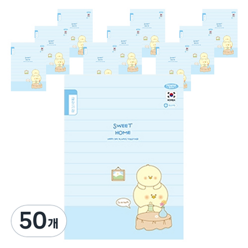 펜피아 1 000 초등 글짓기장 제본노트, C 블루, 50개