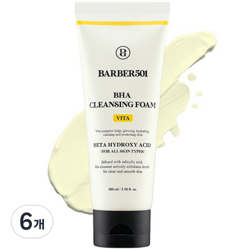 바버501 비타 바하 클렌징폼, 100ml, 6개
