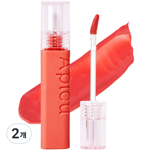 어퓨 과즙팡 틴트, CR05 상큼뽀짝자몽, 3.5g, 2개
