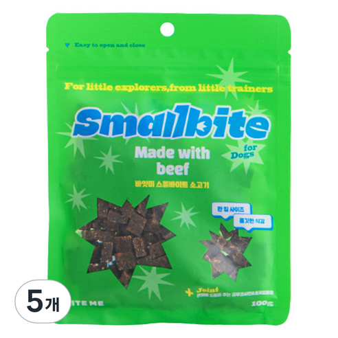 바잇미 강아지 미니트릿 스몰바이트, 100g, 5개, 소