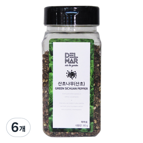 딜리셔스마켓 마자오, 80g, 6개